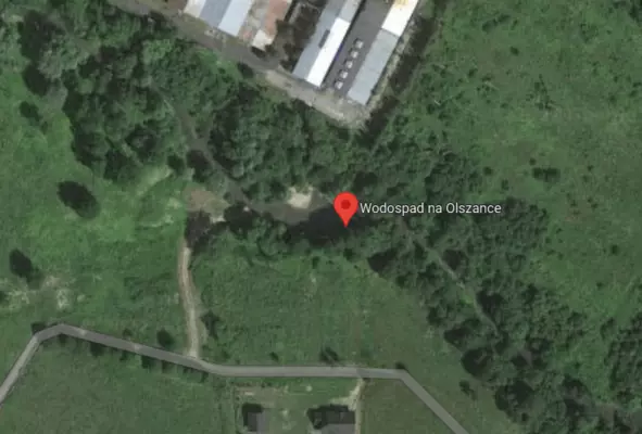 Wodospad nad Olszanką