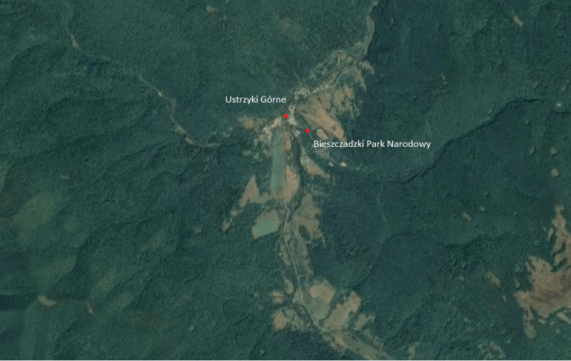 image2 Ustrzyki Górne mapa