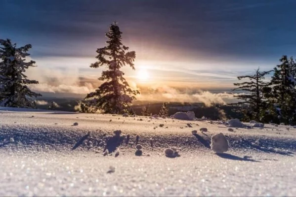 Bieszczady zimą