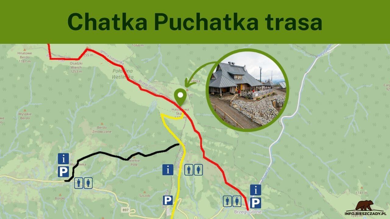 Chatka Puchatka trasa Chatka Puchatka trasa