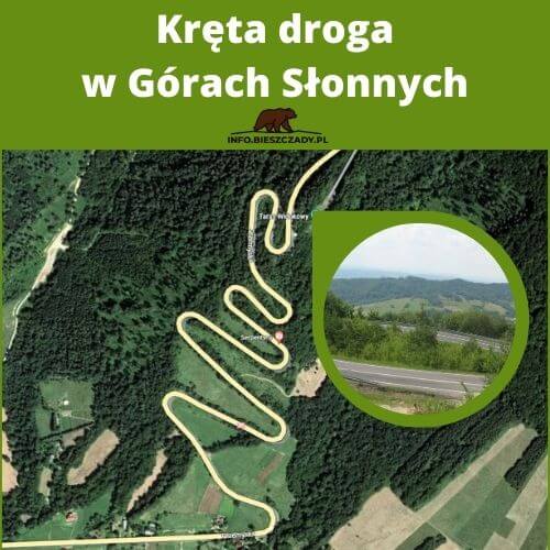 Kręta droga w Górach Słonnych