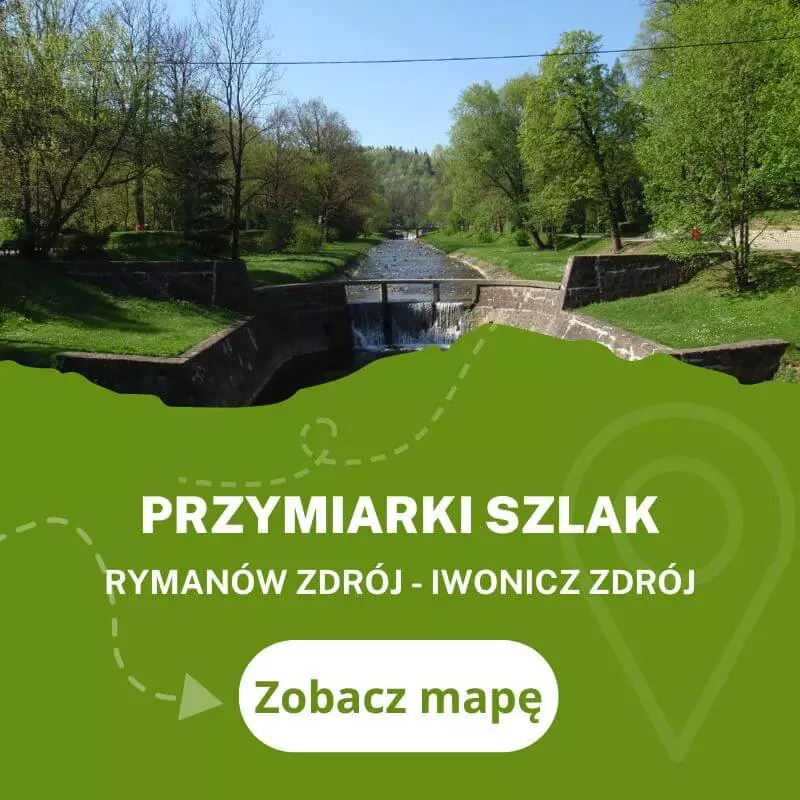 Szlak na Przymiarki na trasie Rymanów-Zdrój – Iwonicz Zdrój