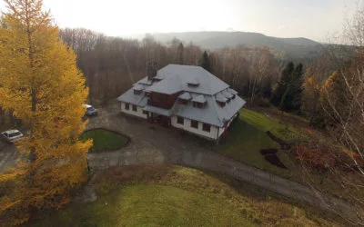 leśny dwór Bieszczady