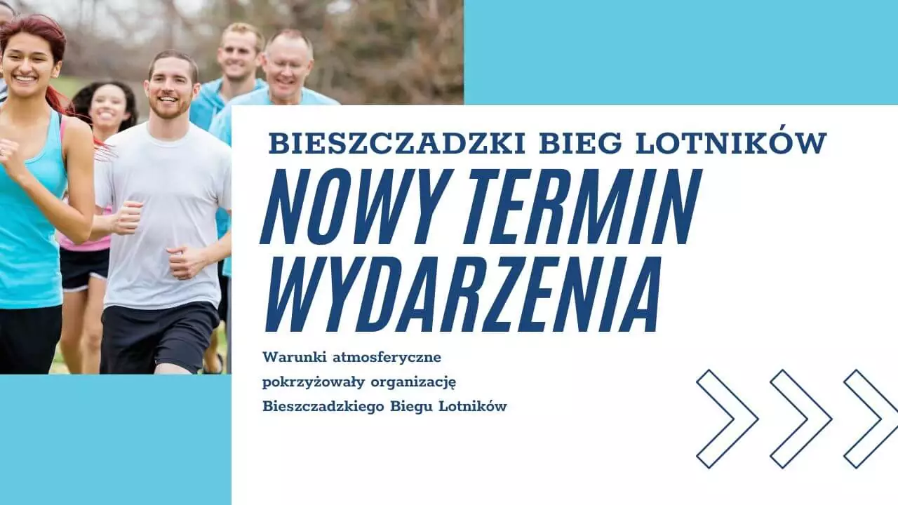 Problemy organizacyjne Bieszczadzkiego Biegu Lotników – jaki jest nowy termin wydarzenia?