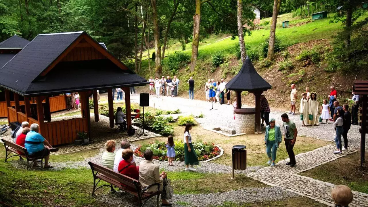Tężnia solankowa w Lesku